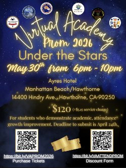 Stars, lights and QR Code for the prom ticket